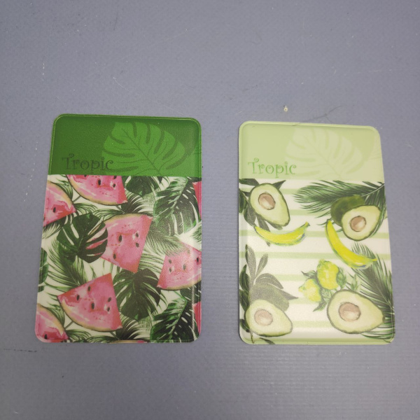 Обложка-карман для проездных документов, карт, пропусков Tropic, 100х65 мм, МИКС